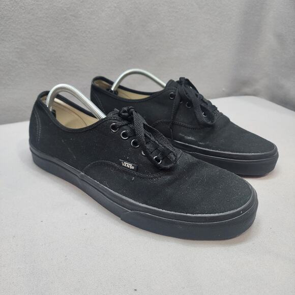 Vans OTW Shoes Black Canvas Casual Low Top Skater Sneakers Men's size 12 - Picture 1 of 8